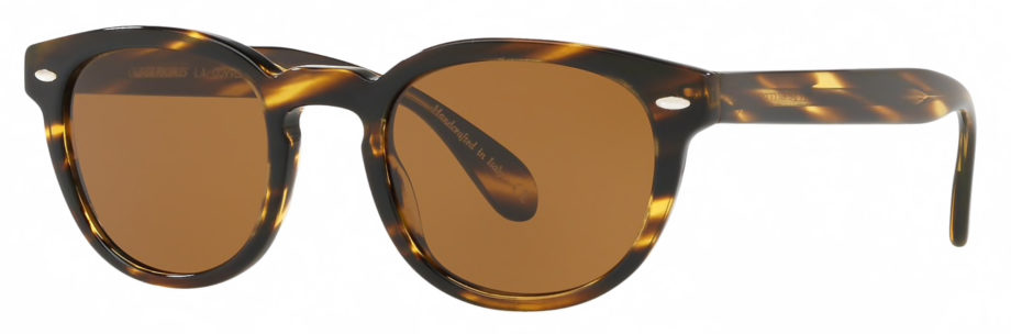 Oliver Peoples SHELDRAKE SUN – Cocobolo 3_4 side