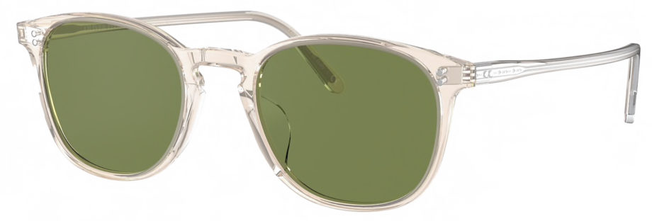 Sunglasses Oliver Peoples FINLEY VINTAGE – Buff _ Green C 3_4 side