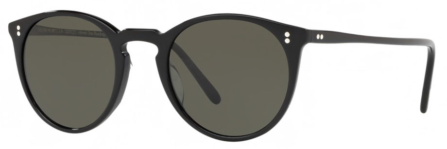 Sunglasses Oliver Peoples O’MALLEY – Black – Grey Polar 3_4 side