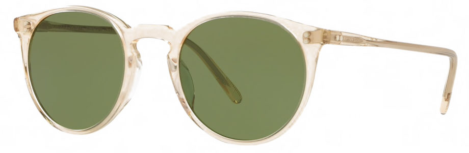 Sunglasses Oliver Peoples O’MALLEY – Buff – Green C  3_4 side