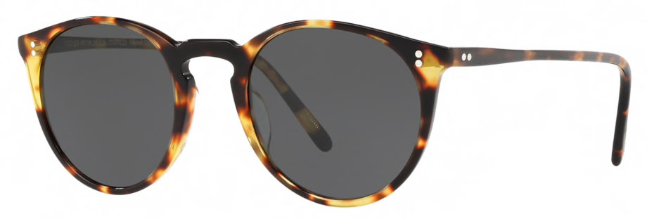 Sunglasses Oliver Peoples O’MALLEY – Vintage Dtb – Dark Grey Polar 3_4 side