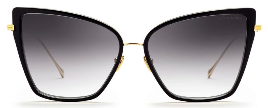 dita sunbird black gold sunglasses