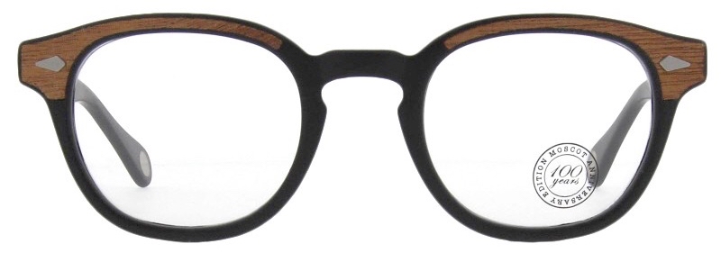 lunettes-de-vue-moscot-lemtosh matte black wood