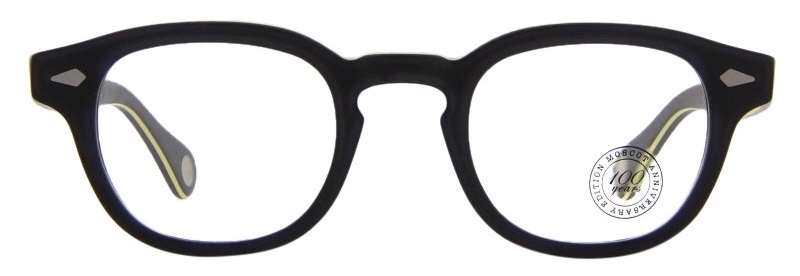 lunettes-de-vue-moscot-lemtosh matte black yellow