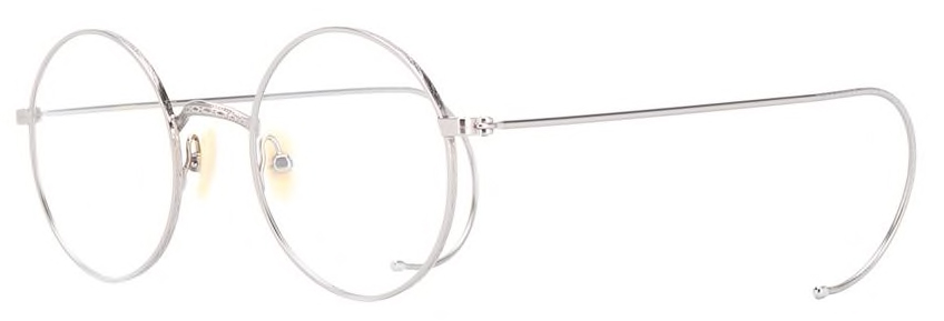moscot hamish matte pewter side